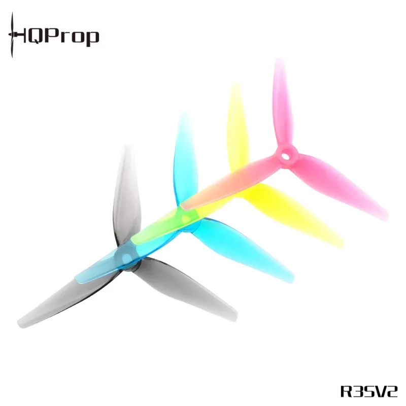 12 PCS / 6 Pairs HQProp 5135V2 - đánh giá và giá Drone Racing Propeller