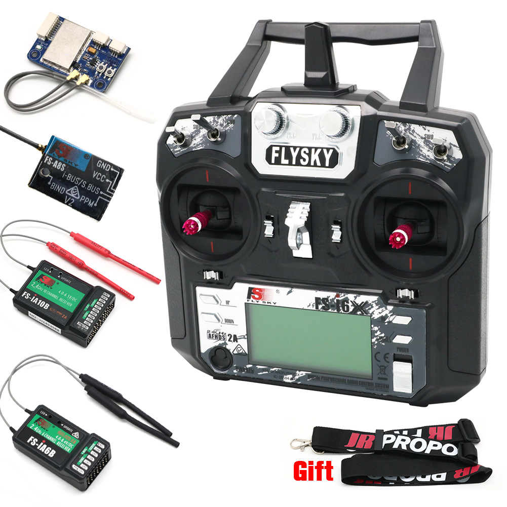 FLYSKY FS-i6X FS i6X 10CH 2.4G - đánh giá và giá Drone Racing Battery